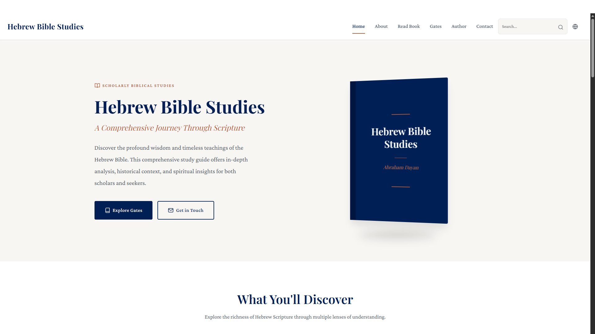 Hebrew Bible Studies
